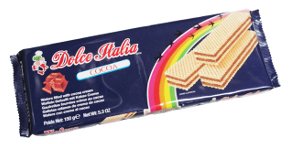WAFFER AVEC CR&Egrave;ME CACAO DOLCE ITALIA 150G          